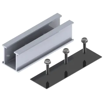 Easy Install Solar Accessories: Solar Rail, Roof Clamp, and Metal Roof Brackets for Solar Energy Systems