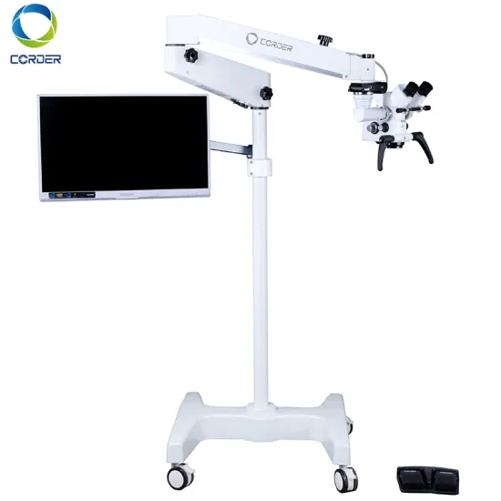 Oral and Maxillofacial Surgery Instruments: Dental Microscope with LED Light for Endodontics and Stomatology