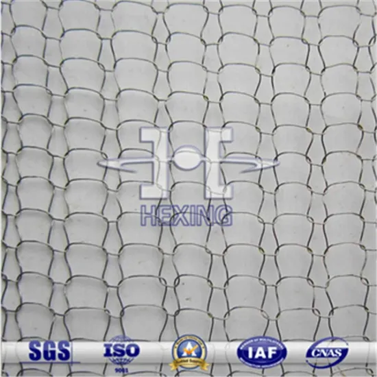 SUS304 Flat type and Corrugated type Knitted Wire Filter Mesh