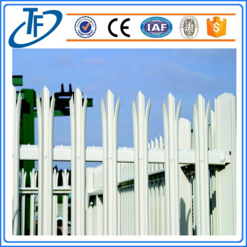 Security steel fencing powder coated fencing