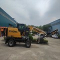 Excavator Converted Drilling Rig for Digging and Cutting
