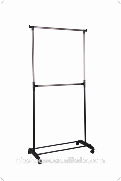 Coat Racks Single metal Garment rack/ clothes rack / steel rack wholesale