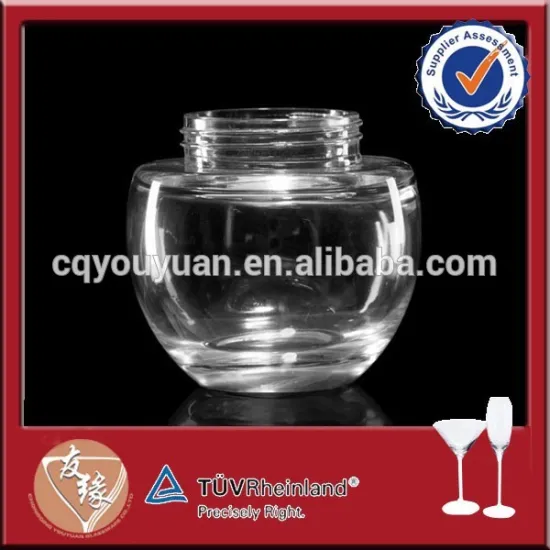 Certificated lovely glass bottle cosmetic for face cream