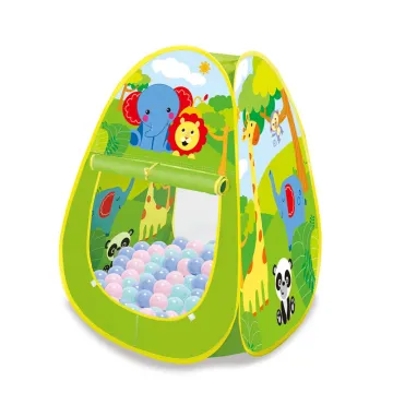 Ocean Ball Pool Tent - Fun Soft Plastic Play Pit with 100pcs