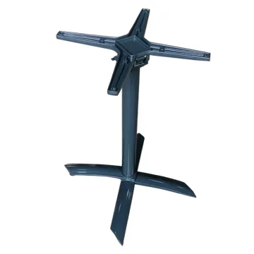 Aluminum Folding High and Low Table Legs with Adjustable Foot Screws
