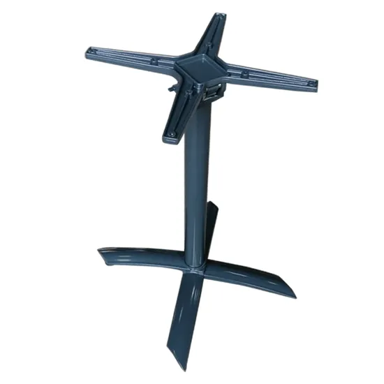 Aluminum Folding High and Low Table Legs with Adjustable Foot Screws