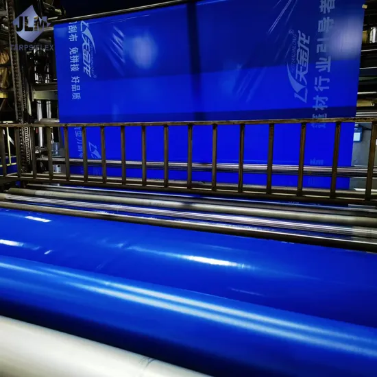 JLM 0.7mm to 0.9mm Dark Blue PVC Airtight Tarpaulin: Ideal Fish Pond Liner Material