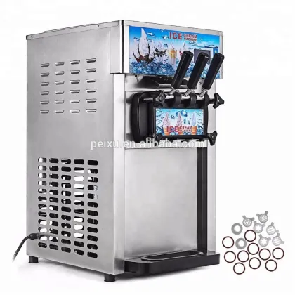 Soft Ice Cream Mould Machine / Soft Serve Ice Cream Machine