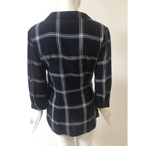 Viscose Printed Check Shirt