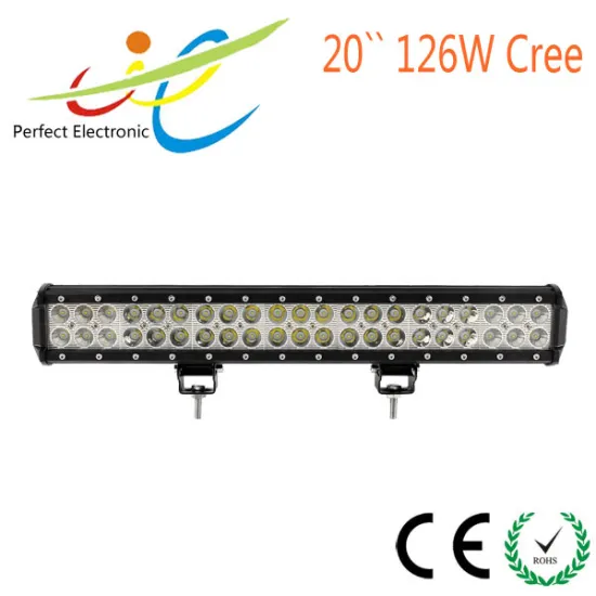 20inch 126W Cree dual row offroad LED light bar