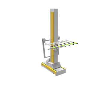 2D-Pulversprüh-Reziprokator
