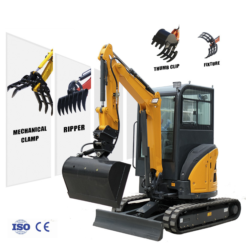 1,5 T-Mini-Baggerbagger Bavadora Mini Digger / Micro Digger