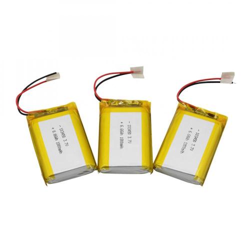 lithium polymer battery 103450 3.7V 1800mah for watch toy