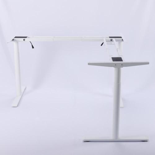 Height Adjustable L Shaped Standing Desk