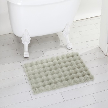 Soft Fluffy Faux Rabbit Fur Rug - 60x90cm for Bedroom and Living Room
