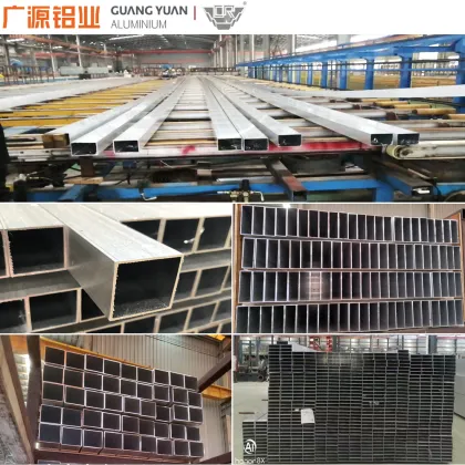 Square Tube Aluminum Profile