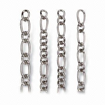 Chain Belts, Made of Iron, Various Sizes/Shapes and Platings are Available