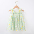 Kids Flower Print Summer Casual Dress Clothing