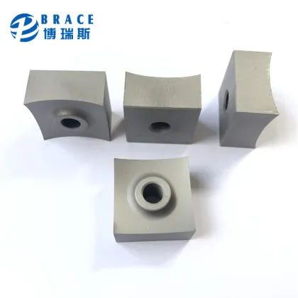 Tungsten carbide plastic & rubber shredder blade