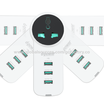 High End Technology Wall Charger Socket 2-in-1