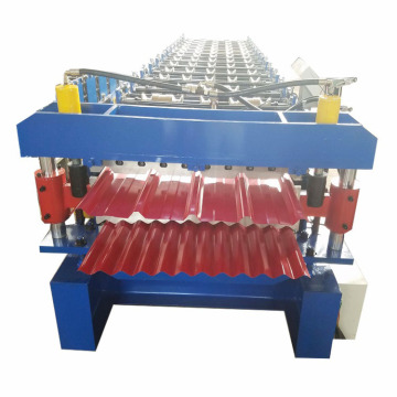 Double Deck Roof Sheet Cold Roll Forming Machine