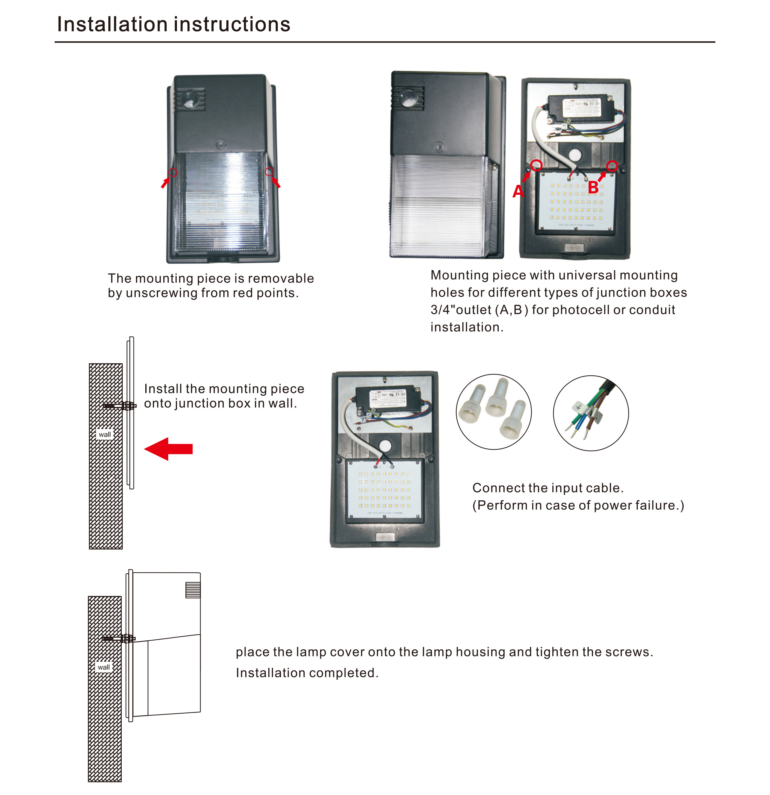 LED Wall Pack light