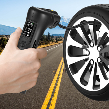 Preset Air Pressure LCD Digital Bike Tire Pump