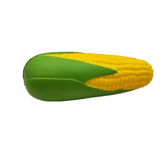 Custom Logo Vegetable Corn Shape Stress Relief Toys and Squishies