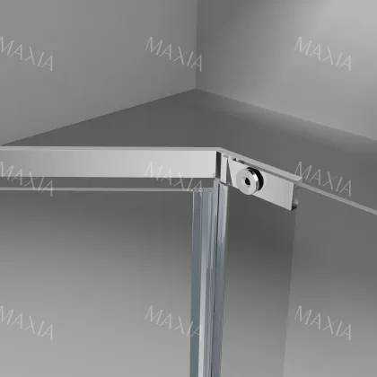 Golden Stainless Steel Pivot Door