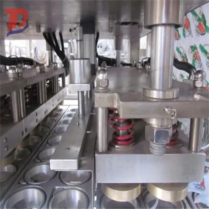 Automatic Paper Cup Jam Filling and Sealing Machine