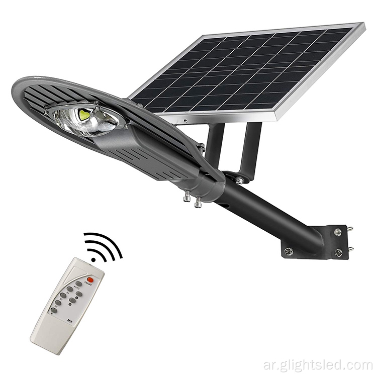 جهاز IP65 عالي الجودة IP65 مستشعر في الهواء الطلق 50 80 100 100 150 واط LED Solar Street Light