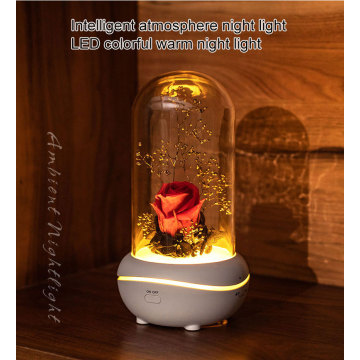 Rose Lampenduft Ätherisches Öl Glas wasserloser Diffusor