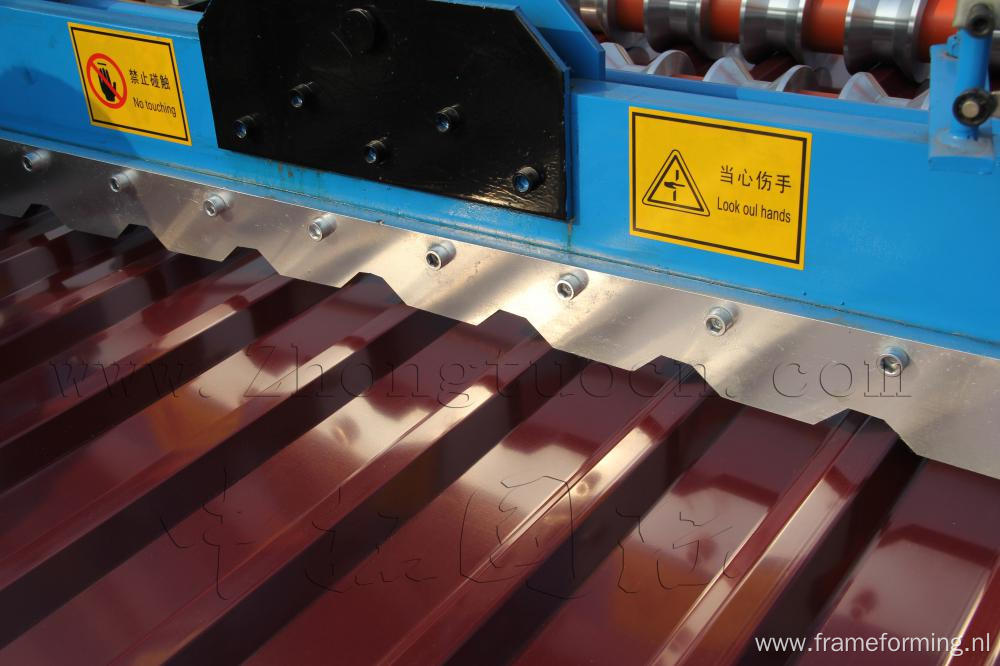 Trapezoidal Roof Tile Roll Forming Machine