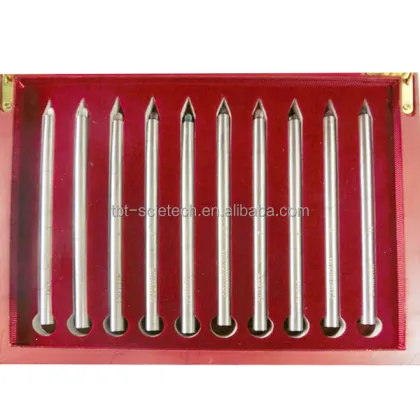 Portable Mohs Pencil Hardness Tester with Carrying Case