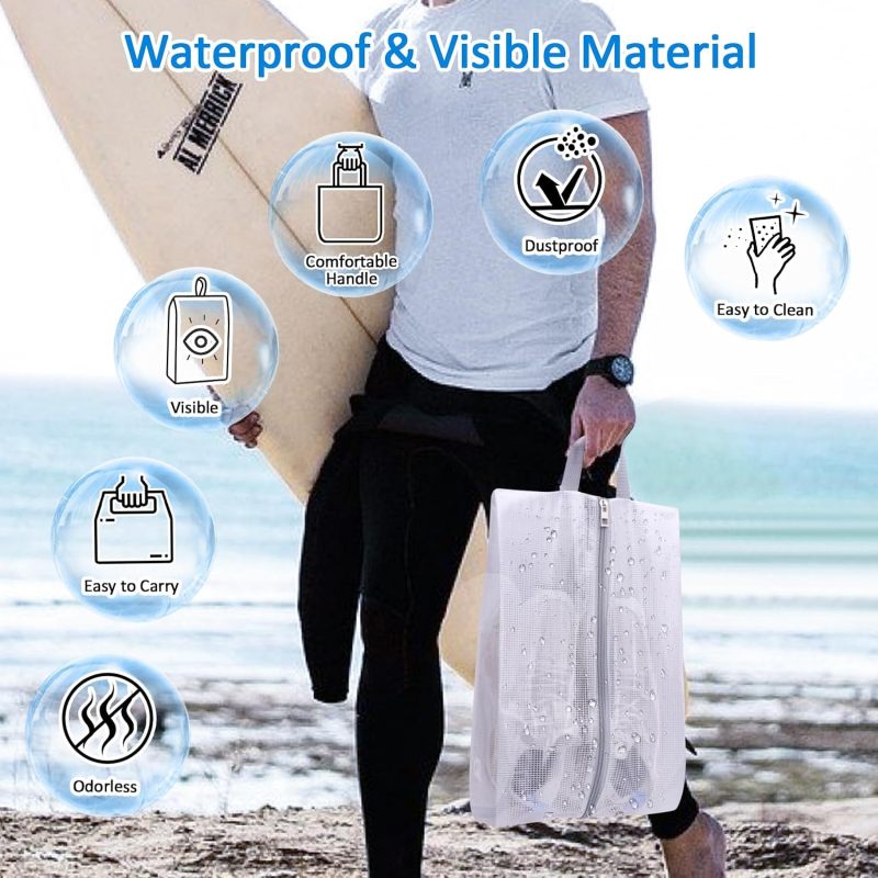 SelfTek Multi-Size Shoe Organizer Bags