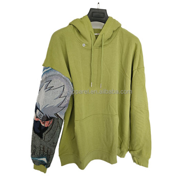 Spring Season Anime Hoodie with Stand Collar - ODM Supply