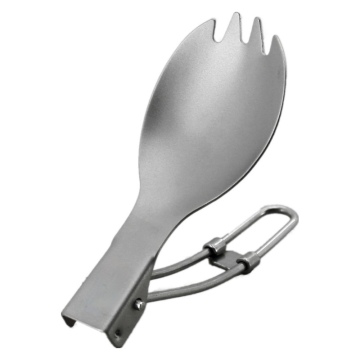 Titanium Folding Multi-function Camping Fork