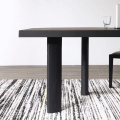 Black Office Desks Unique Design Irregular Desktop Desks Factory