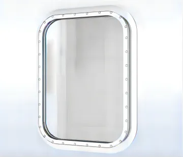 Airtight Waterproof Aluminum Fixed Marine Outfittings Windows