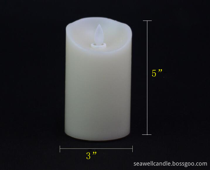 paraffin wax led candle 6