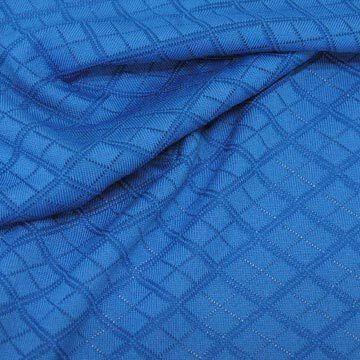 Semi Jacquard Two-tone Diamond Fabric with Permanent Wicking Yarn, Made of 100% Poly