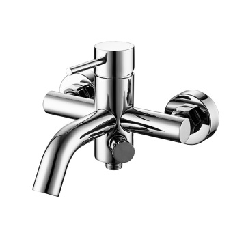 SEAWIND single lever bath mixer for exposed installation