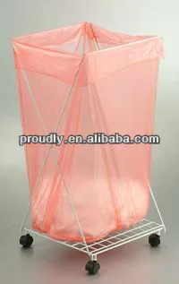 Hot water soluble laundry bag