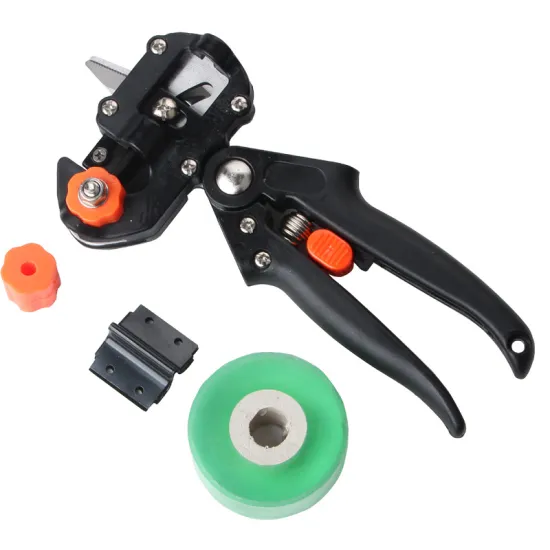 Professional Gardening Tools Kit: Including Pruning Shears, Secateurs, Grafting Tools, and Fruit Tree Vaccination Scissors