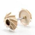 Custom CNC Machining Peek Impeller Plastic Injection Molded