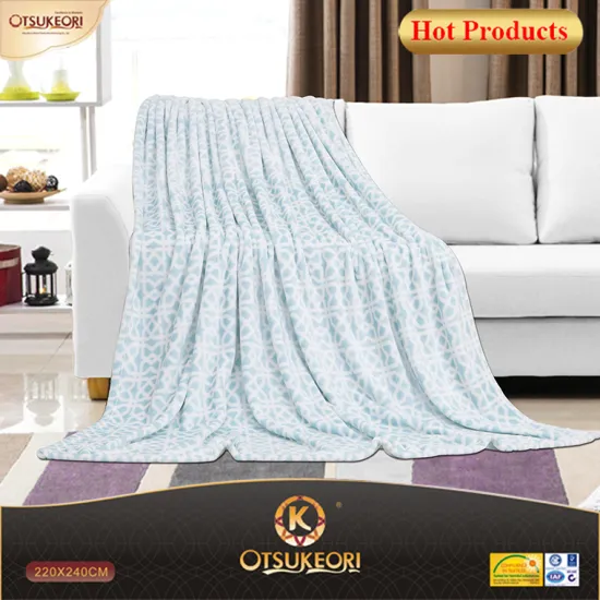 Colorful and warm flannel blanket and thick flannel blanket from famous brand OTSUKEORI.