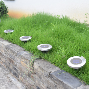 Community lawn solar underground light