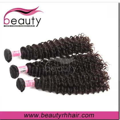 new fashionable hair extension with clips packaging