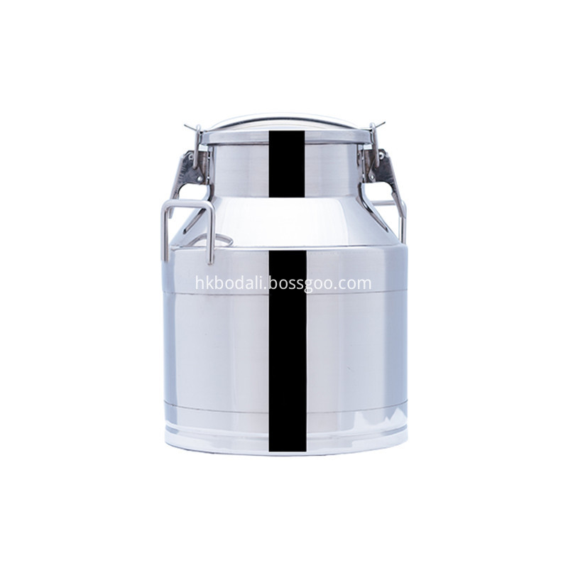 Stainless steel bucket lid