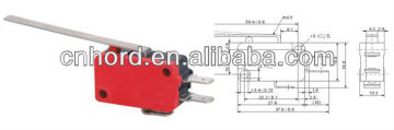 Micro Switch Pivot long handle type AV-163-1C25